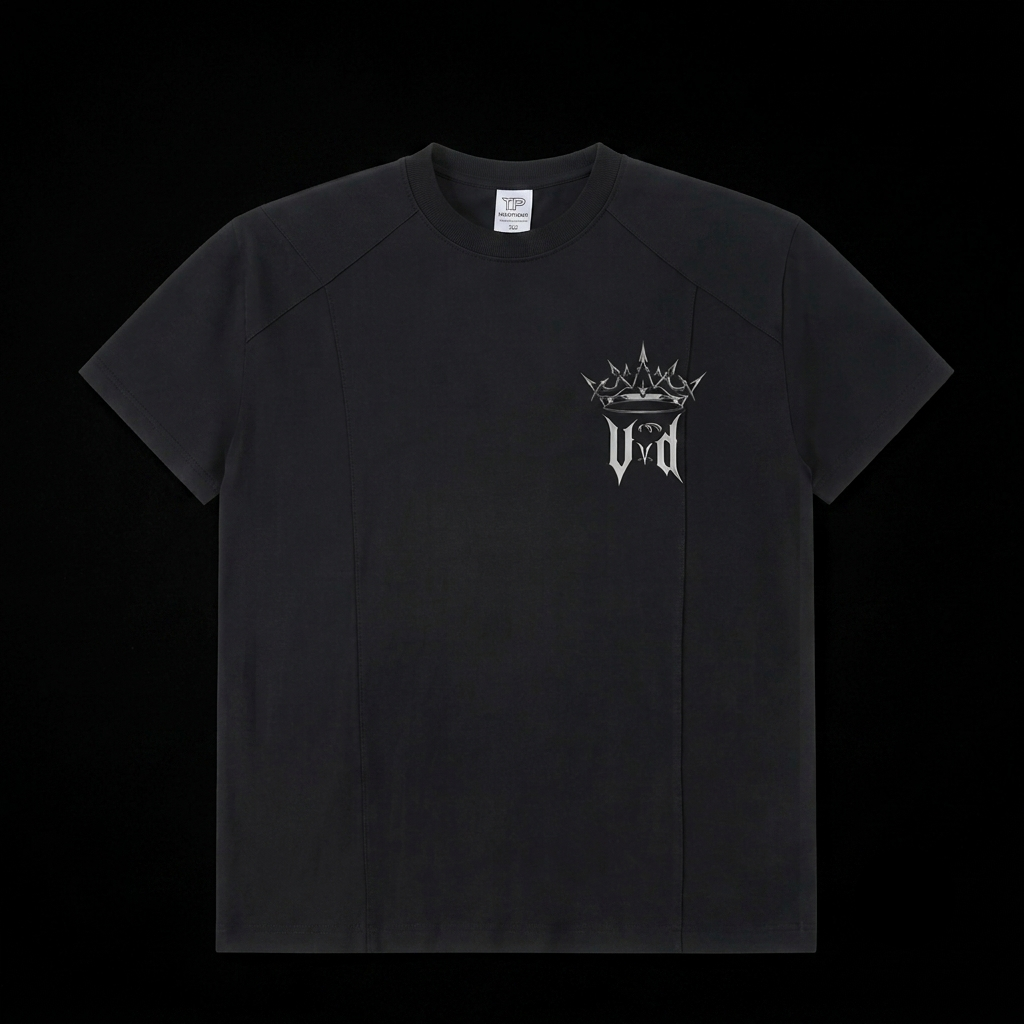 Veiled Lyocell Panel T-Shirt